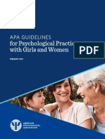 Psychological Practice Girls Women PDF