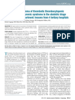 The diagnostic dilemma of thrombotic thrombocytopenic purpura/hemolytic uremic syndrome in the obstetric triage and emergency department