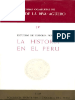 Estudios de historia peruana - La historia en el Perú - Riva-Agüero - Parte 1.pdf