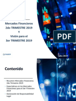 Analisis Mercados Financieros 2T19 - Vision Para El 3T2019