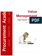 MS4000 Value Management Course Notes v2015.01.09