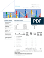 Lesco Tariff 2019