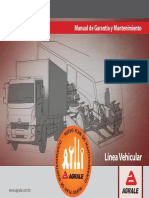 Manual de Garantia e Manutenção Euro III-V 2900.003.258.00.0 Esp Ed2