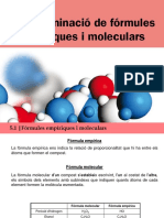 05 Determinació de Fórmules Empíriques I Moleculars. D1 D6