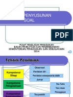 Teknik Penyusunan Soal Pengetahuan