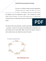 Mental Health Nursing Assignment