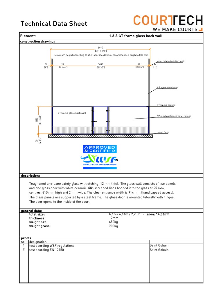 CT Frame Glass Back Wall PDF