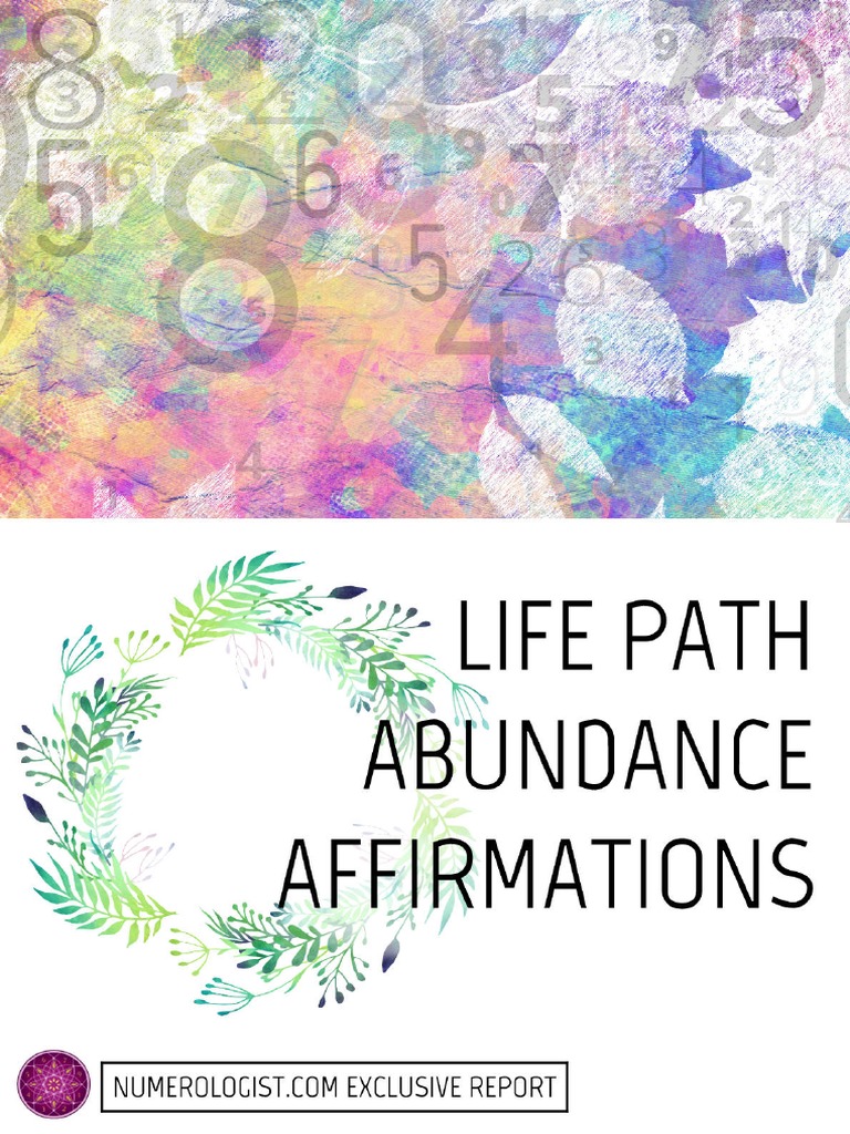 Life Path Affirmations Guide | PDF