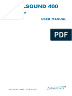 User Manual Sibelsound400