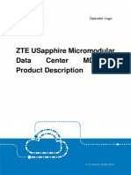 ZTE USapphire Micromodular Data Center