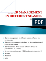 Layer Management in Different Seasons