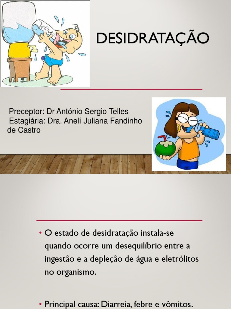 Causas e Classificação da Desidratação | PDF | Diarreia | Sódio