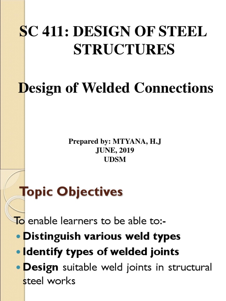 Design of Welded Connections in Steel | PDF | Welding | Construction