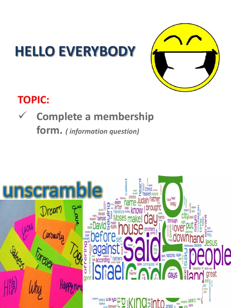 Complete A Form | PDF