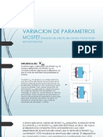 Variacion de Parametros Mosfet