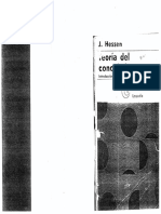 Hessen-Teoria Del Conocimiento. Hessen