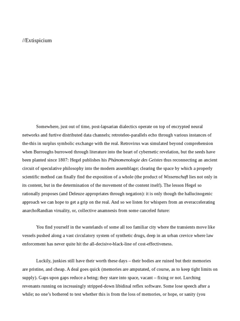 extispicium | PDF | Teaching Mathematics