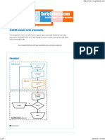 AutoCAD Command Script Programming in Excel