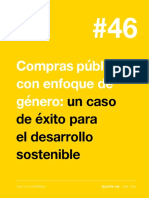 Compras Públicas Con Enfoque de Género:: Un Caso de Éxito para El Desarrollo Sostenible