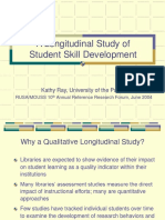 A Longitudinal Study of Student Skill Development: Kathy Ray, University of The Pacific