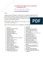 International Journal in Foundations of Computer Science & Information Technology (IJFCSIT)