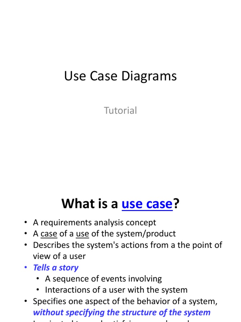 Use Case Diagrams PDF | PDF | Use Case | Areas Of Computer Science