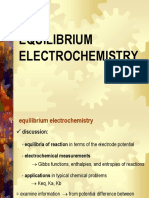 Equilibrium electrochem
