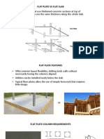 Unlike Flat Slabs That Use Thickened Concrete Sections at Top of Columns, Flat Plates Use The Same Thickness Along The Whole Slab