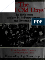 Ernst Klee, The Good Old Days - The Holocaust As Seen by Its Perpetrators and Bystanders-Konecky & Konecky (1991)