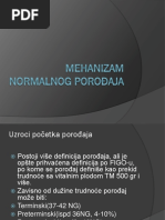 Mehanizam Normalnog Porođaja