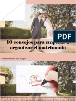 Alexandra Esther Esis Rangel - 10 Consejos Para Empezar a Organizar El Matrimonio