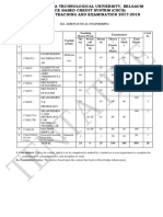 VTU Aeronautical Engineering Choice Based Credit System