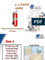 Clasificacion de Los Incendios - Areas Cmi 2014