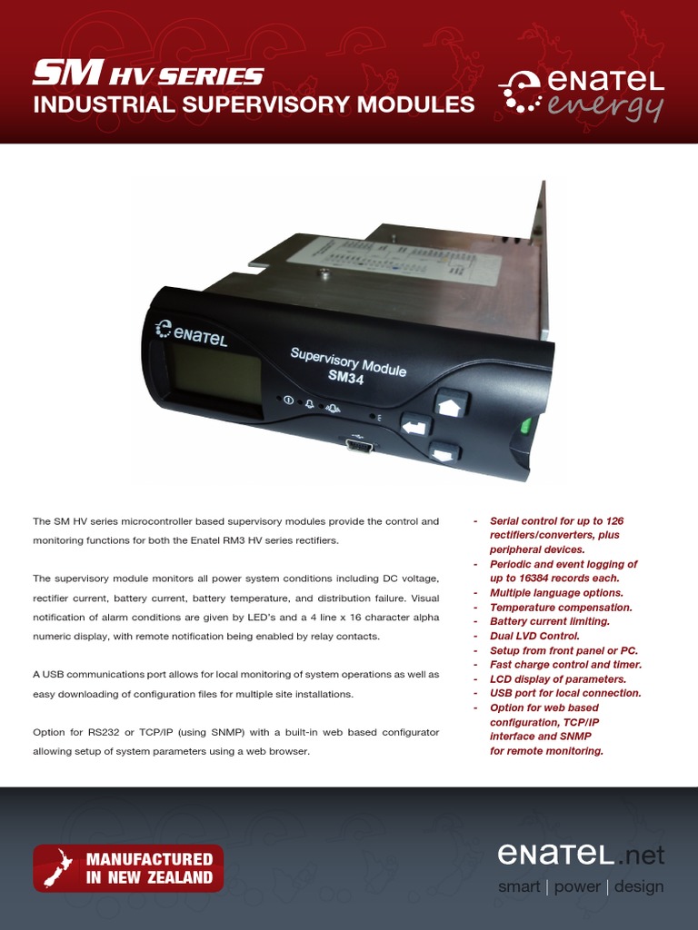 Sm34 Controller WSNMP | PDF | Usb | Relay