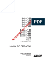 Manual Operador Trator Case Quadtrac 400, 500 e 600 Cv