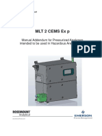 Manual Mlt2 Cems Ex P Manual Addendum For Pressurized Analyzers Rosemount en 73028