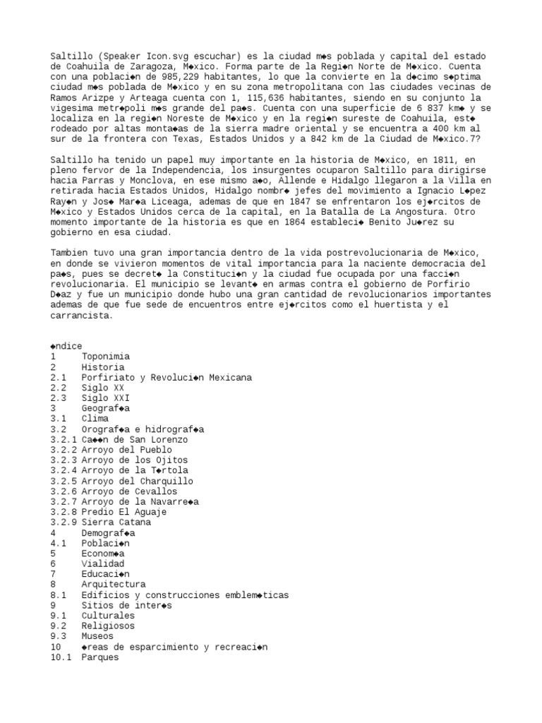 Saltillo Wiki PDF