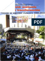 Bogota Anatomia de Una Transformacion 1995 2003 PDF