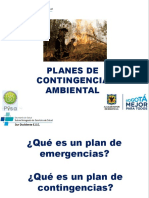 Planes de Contingencia Ambiental 