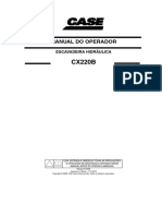 Manual Pa Carregadeira Case CX 220B 