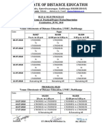 Blis Mls Practical Sche