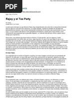 La Gaceta 2010 11 07 Rajoy y El Tea Party