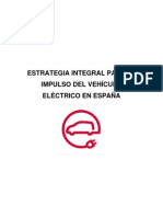 Estrategia Integral para El Impulso Del Vehículo Eléctrico en España