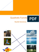 Quadratic Function: Naufal Ishartono