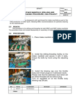 Drilling Threading Procedure