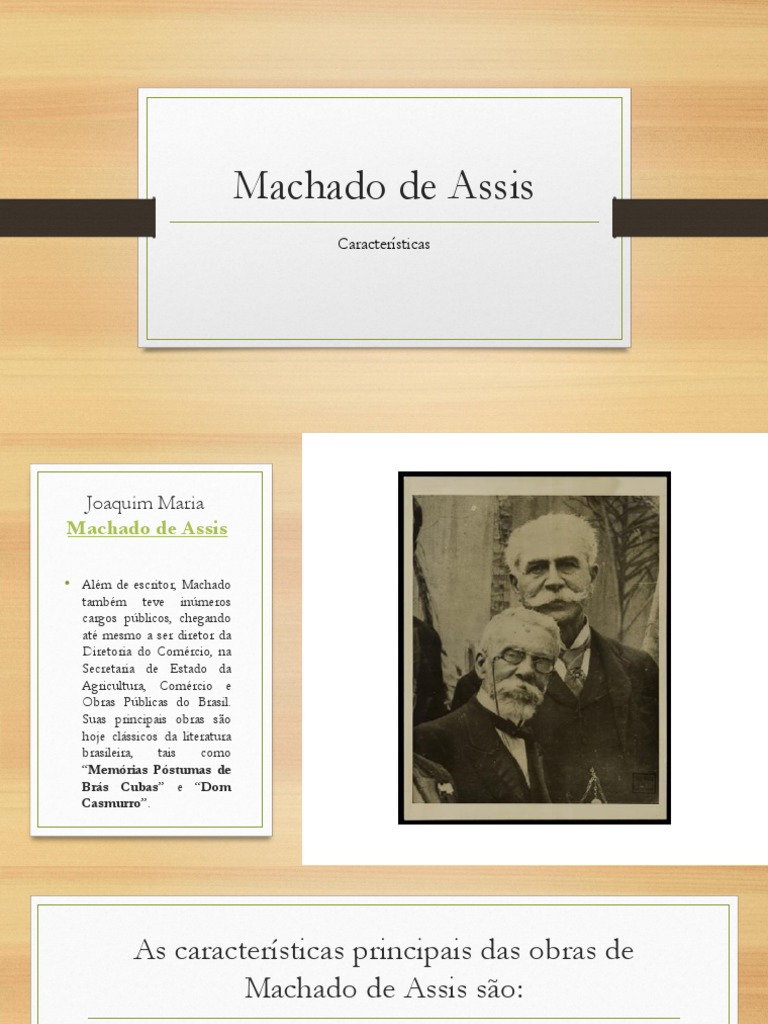 Machado de Assis - Resumo para Ensino Médio | PDF | Realismo (artes)