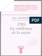 Starobinski, Jean - 1789 Los Emblemas de la Razón (1988)