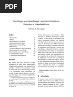 Zago Gabriela Dos Blogs Aos Micro Blogs