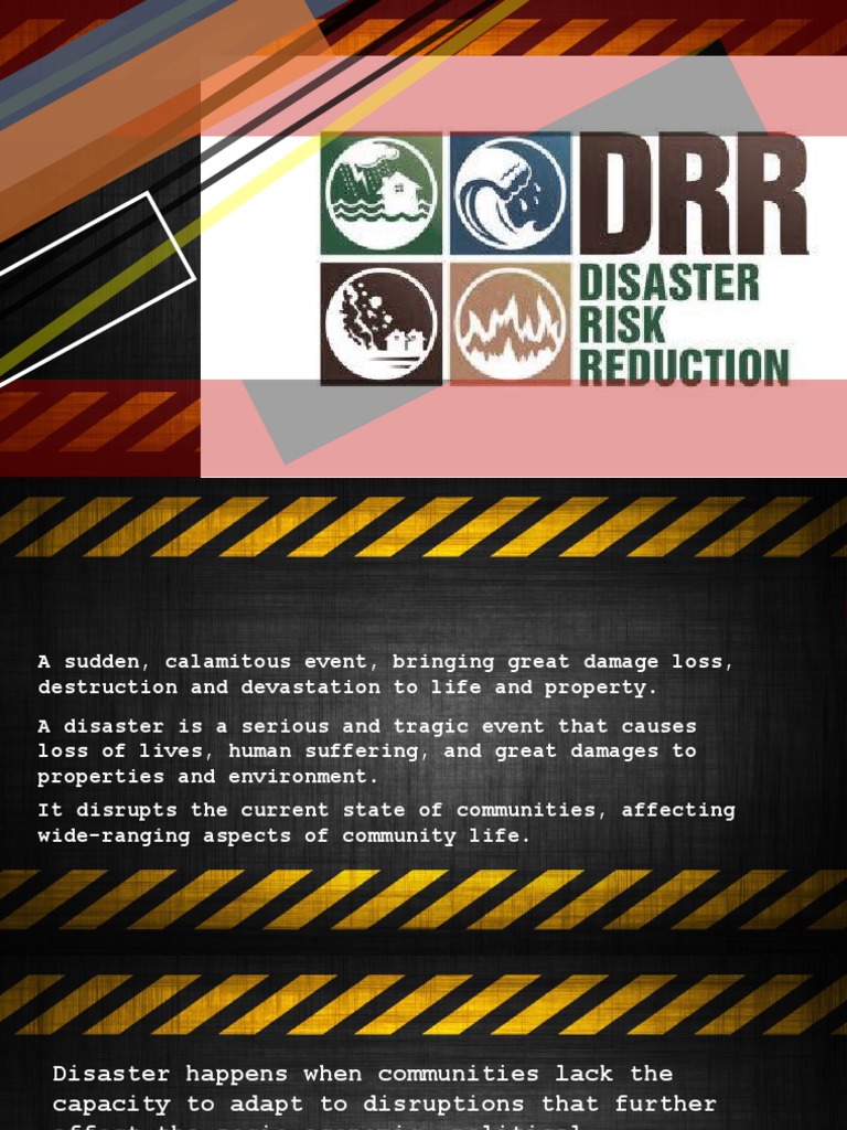 Basic Concept of DRRR Natural Hazards Hazards