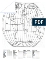 Formas de Relieve-Mapa Mundi